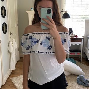 Francescas off shoulder blouse